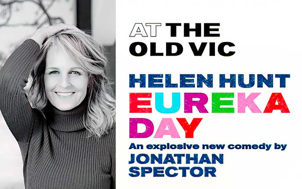 Helen Hunt on advertising flyer